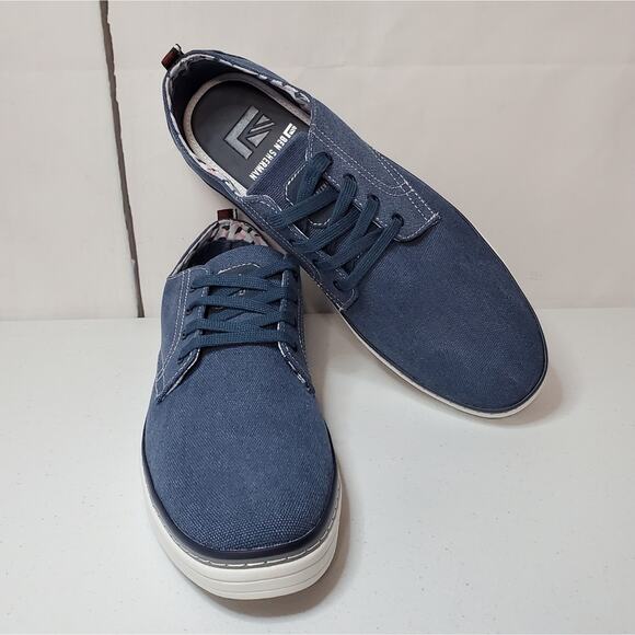 Ben Sherman Bulldog Derby Canvas Sneakers 12 - Picture 9 of 11